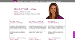 Desktop Screenshot of lisalavellelcsw.com